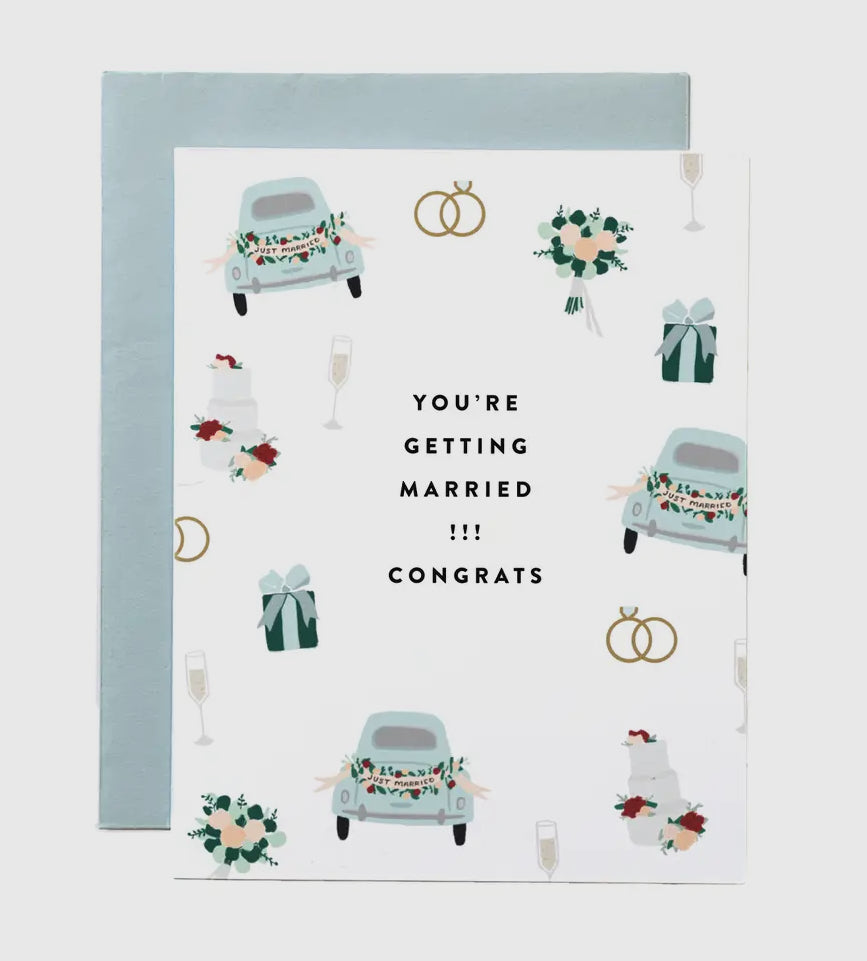 “You’re Getting Married” Card by Joy Paper Co.