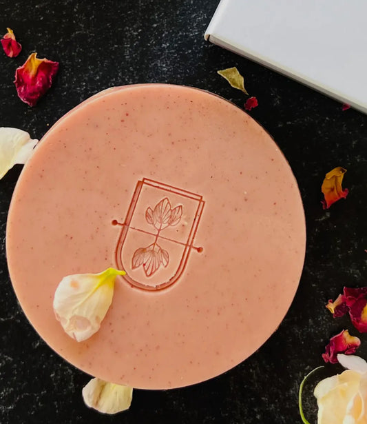 Rose Clay Cleansing Bar by Cleanse Gourmet