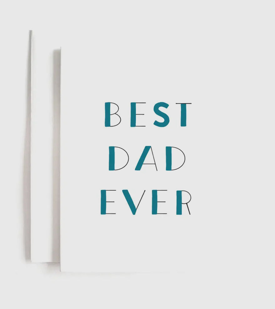 “Best Dad Ever” Card by Joy Paper Co.