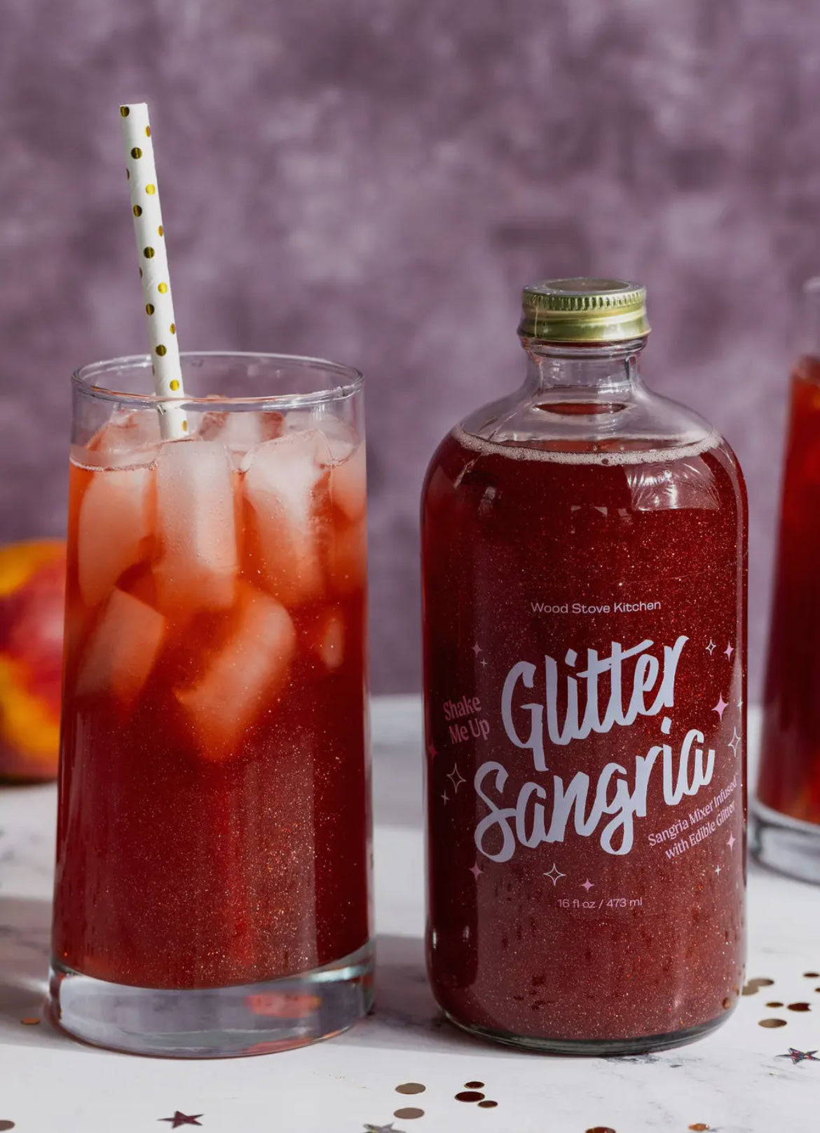 Glitter Sangria Cocktail Mixer by Wood Stove Kitchen