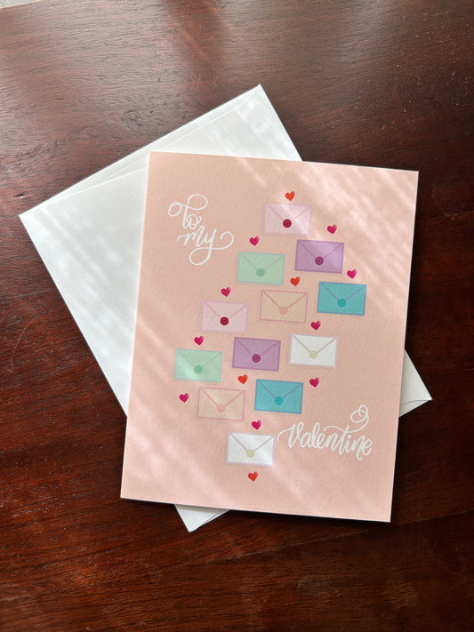 “To My Valentine” Card by Fiori Belle