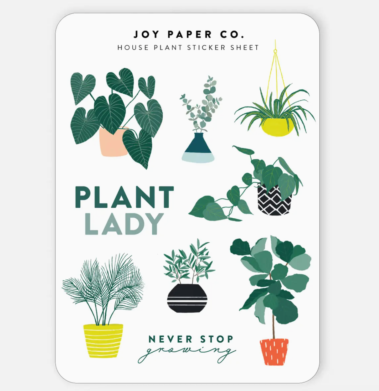 Sticker Sheets by Joy Paper Co.